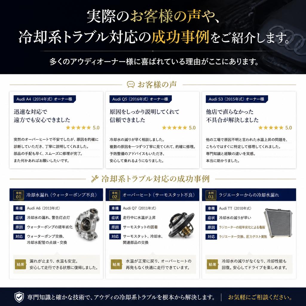 お客様の声と事例