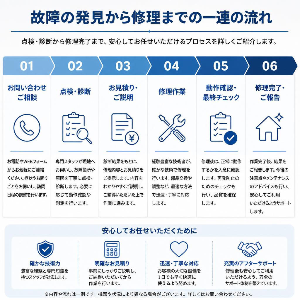 ベンツのラジエーター故障対応の流れ