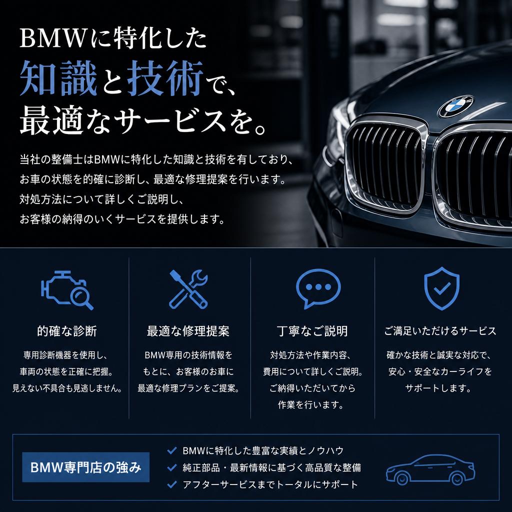専門整備士による迅速な故障診断