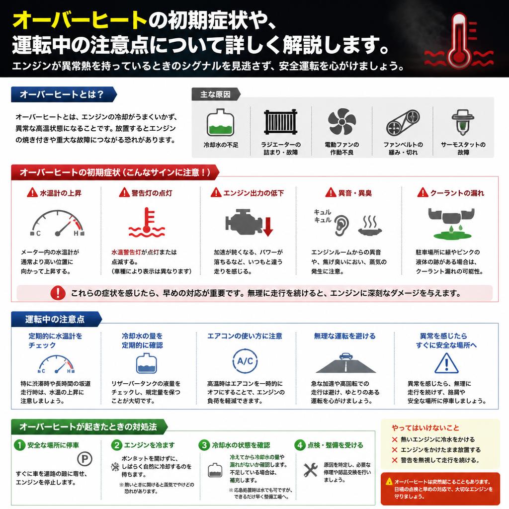 症状に気づいたらすぐに！