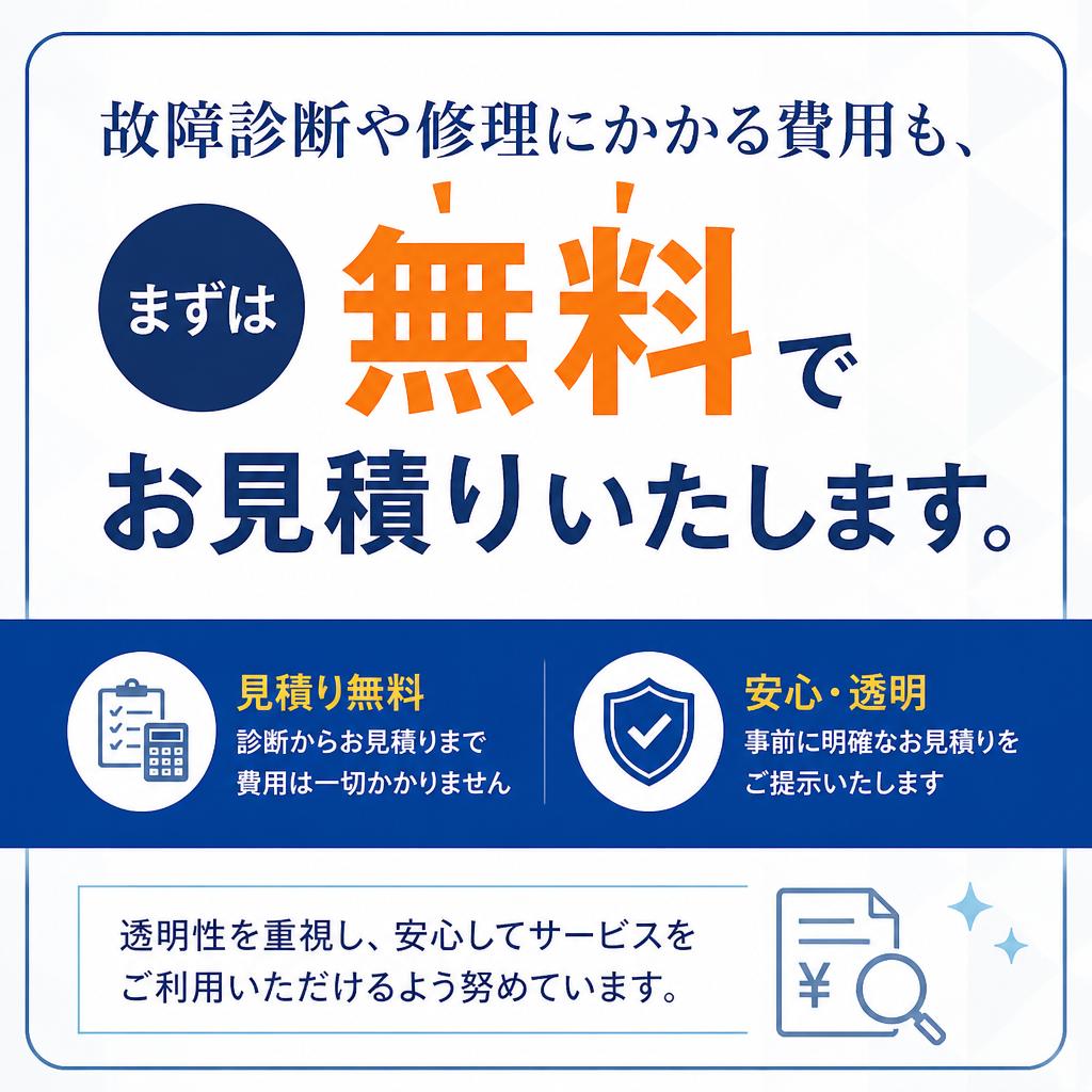 無料見積もりのご案内
