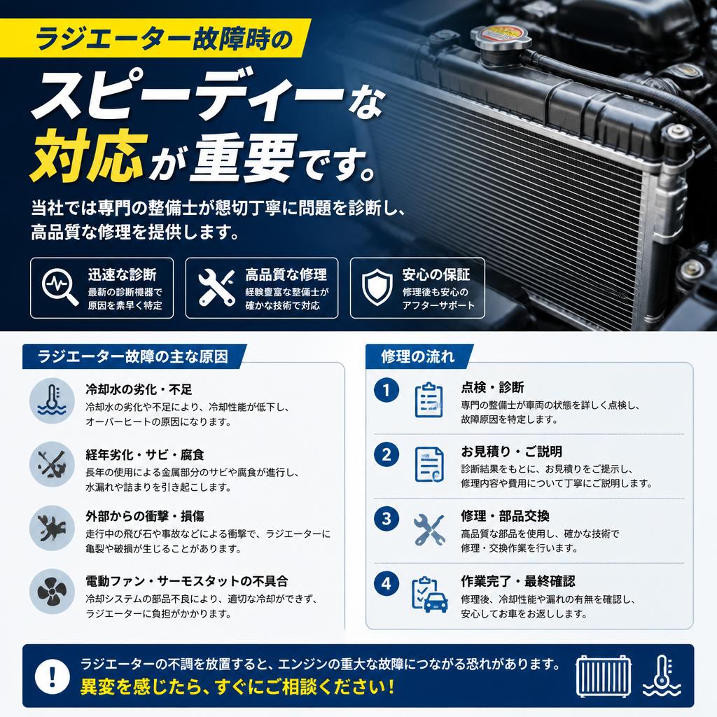 迅速かつ丁寧な対応