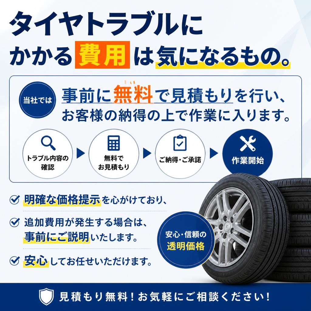 無料見積もり！お財布にも優しいサービス