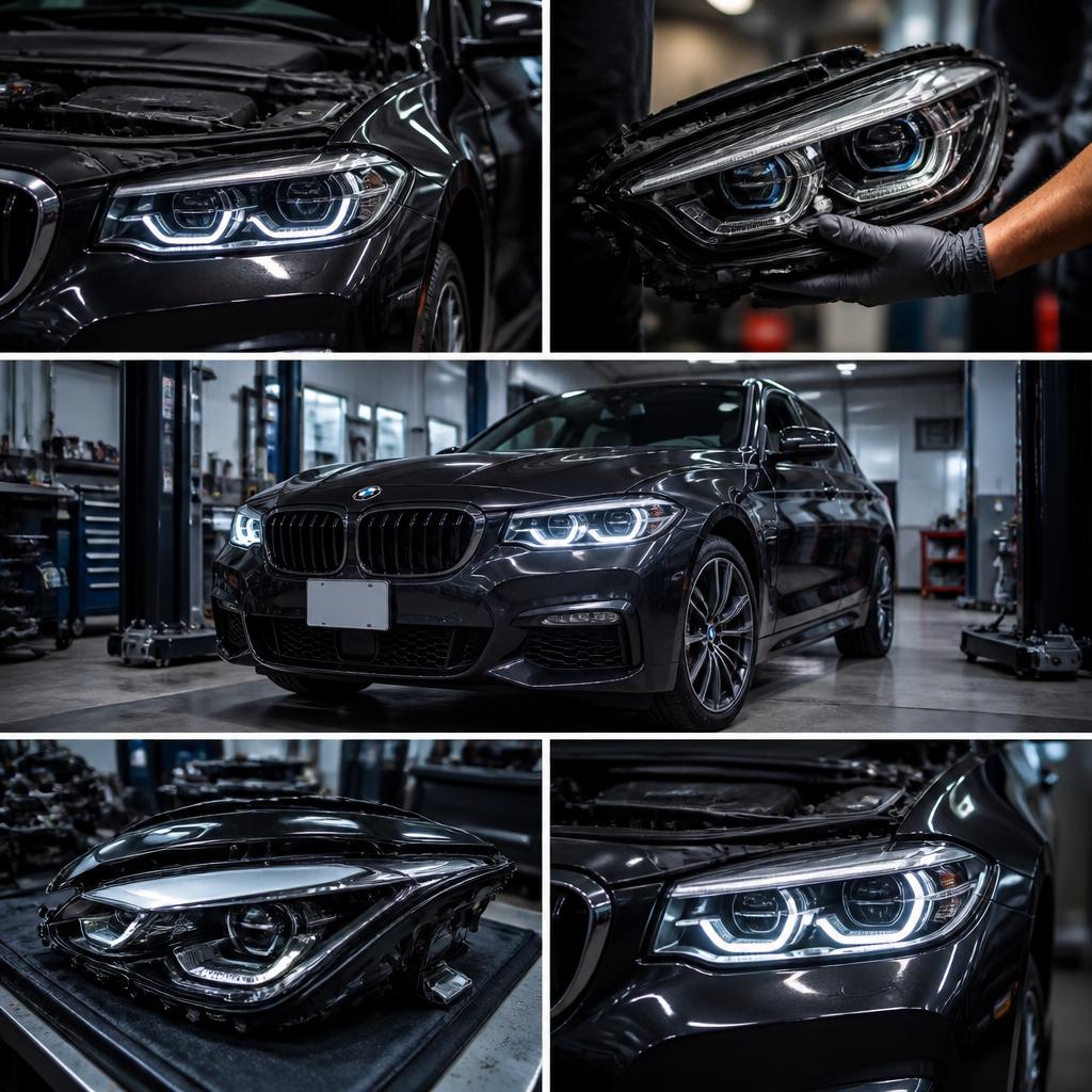当店のBMWライト修理サービス